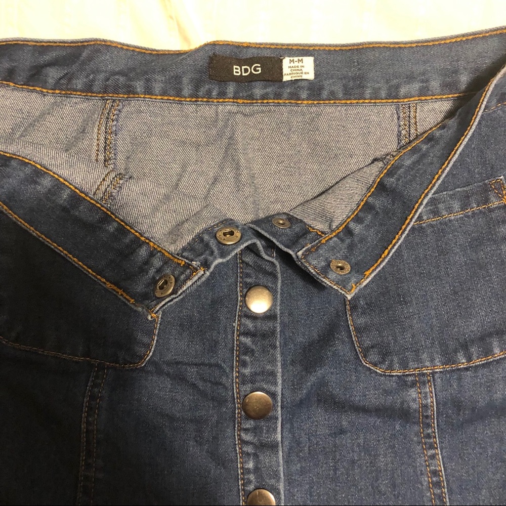 BDG Denim Button-Front Skirt from Urban Outfitters - Picture 5 of 5